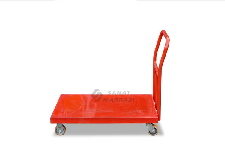 گاری 125*85 با چرخ پلی اورتان تحمل 1 تن