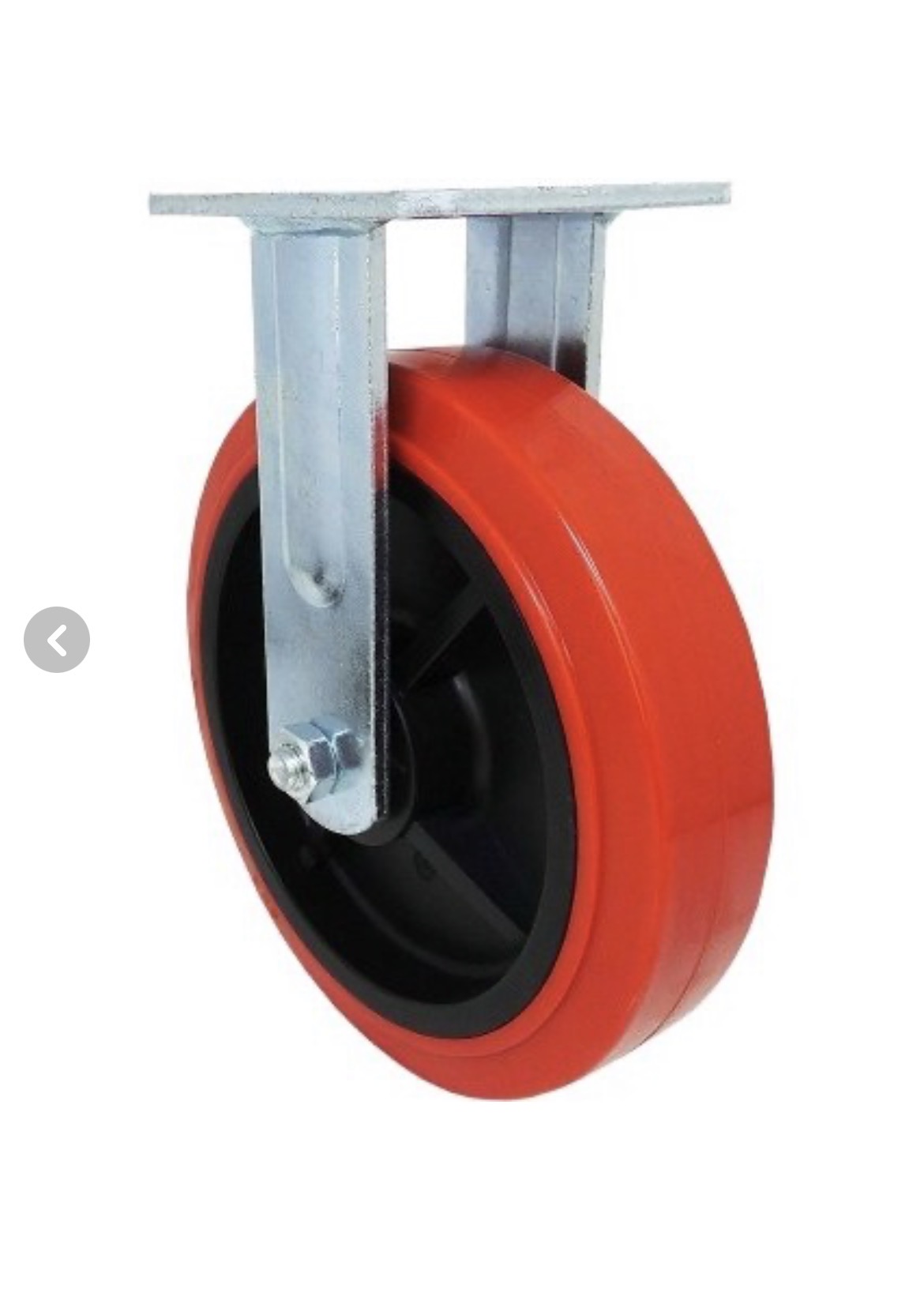 چرخ 10 سانتی پلی آمید سنگین ثابت