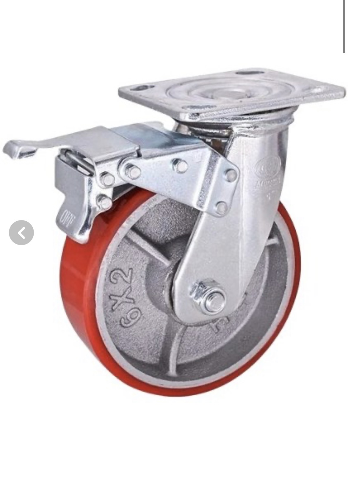 چرخ پلی یورتان 100 ترمزدار
